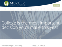 Tablet Screenshot of mercered.com